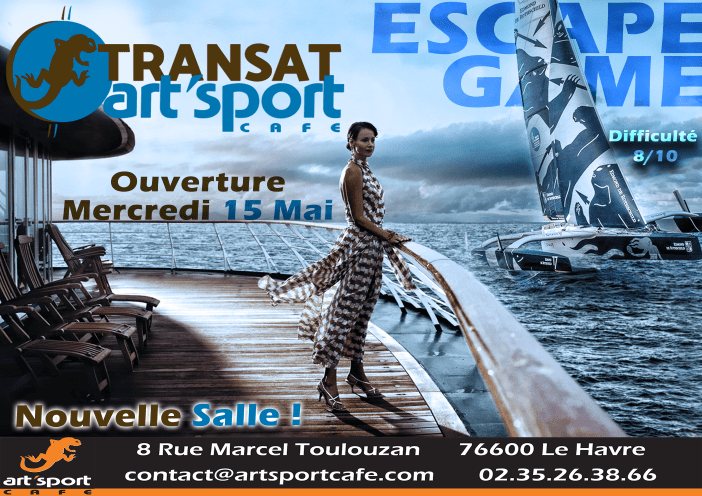 Escape game le havre Art'Sport Café