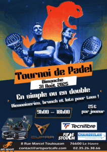 Padel Tournoi 31 Août 2025