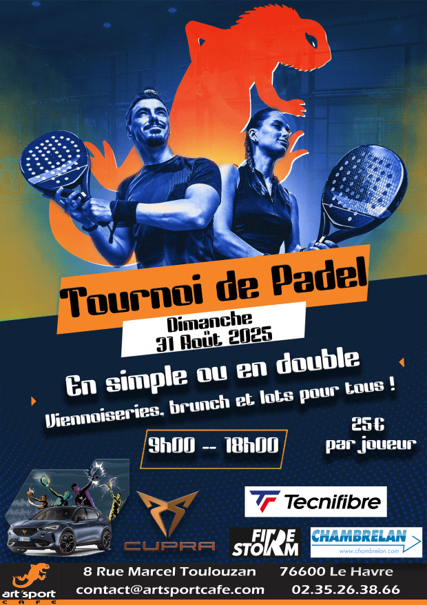 Padel Tournoi 31 Août 2025